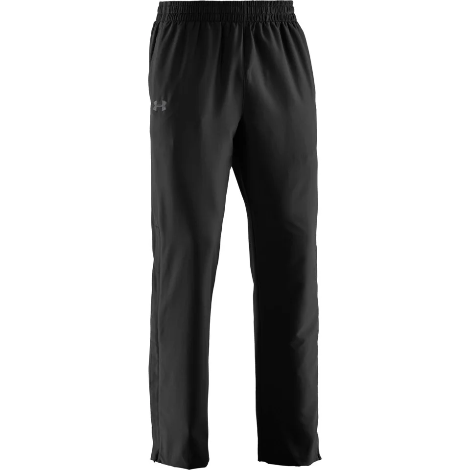 Under Armour Men's Powerhouse Woven Pants - Black/Graphite - S - Zwart/Grijs Afbeelding 1