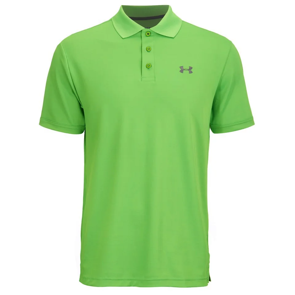 Under Armour Men's Ua Performance Polo Shirt - Academy Green Energy - S - Groen Afbeelding 1