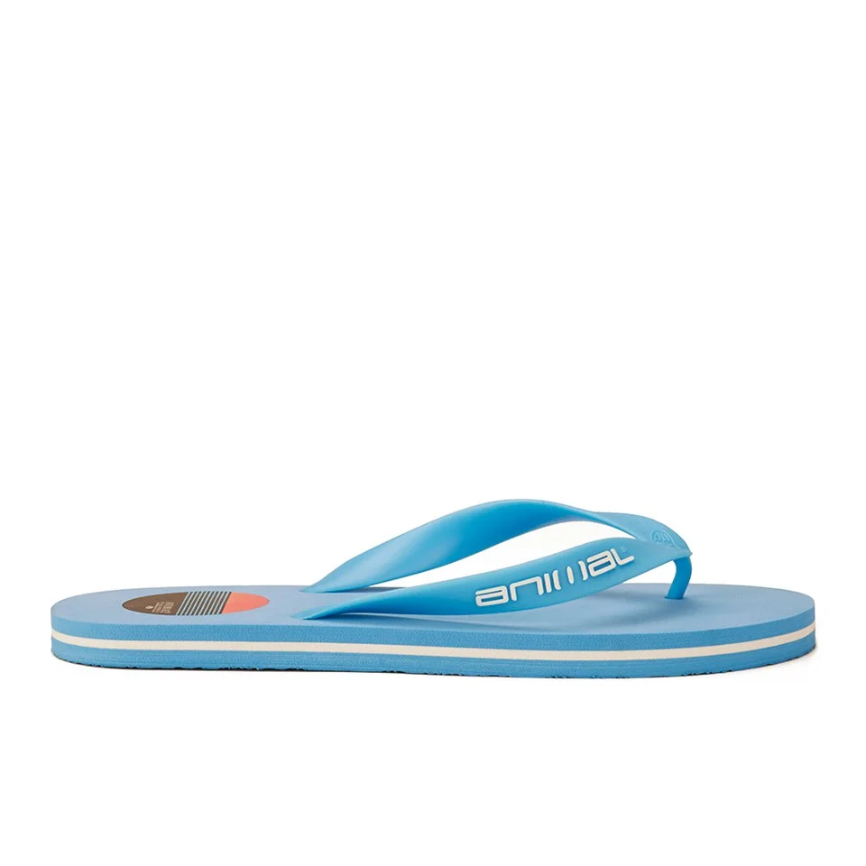Animal Men's Costaz Flip Flops - Blue - UK 7 - Blauw Afbeelding 1