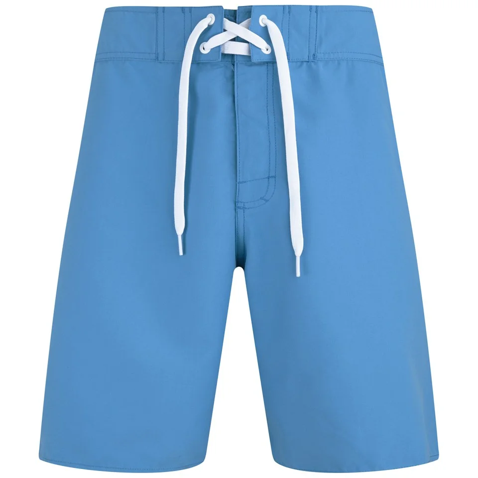 Animal Mens 20 Inch Bodella Fixed Waist Board Shorts - Mid Blue - W28 - Blauw Afbeelding 1
