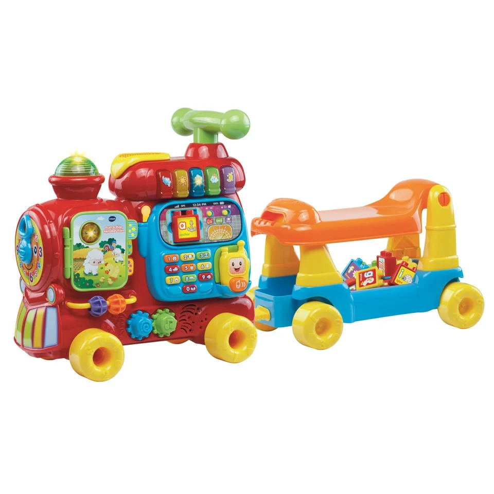 Vtech Push and Ride Alphabet Train Afbeelding 1