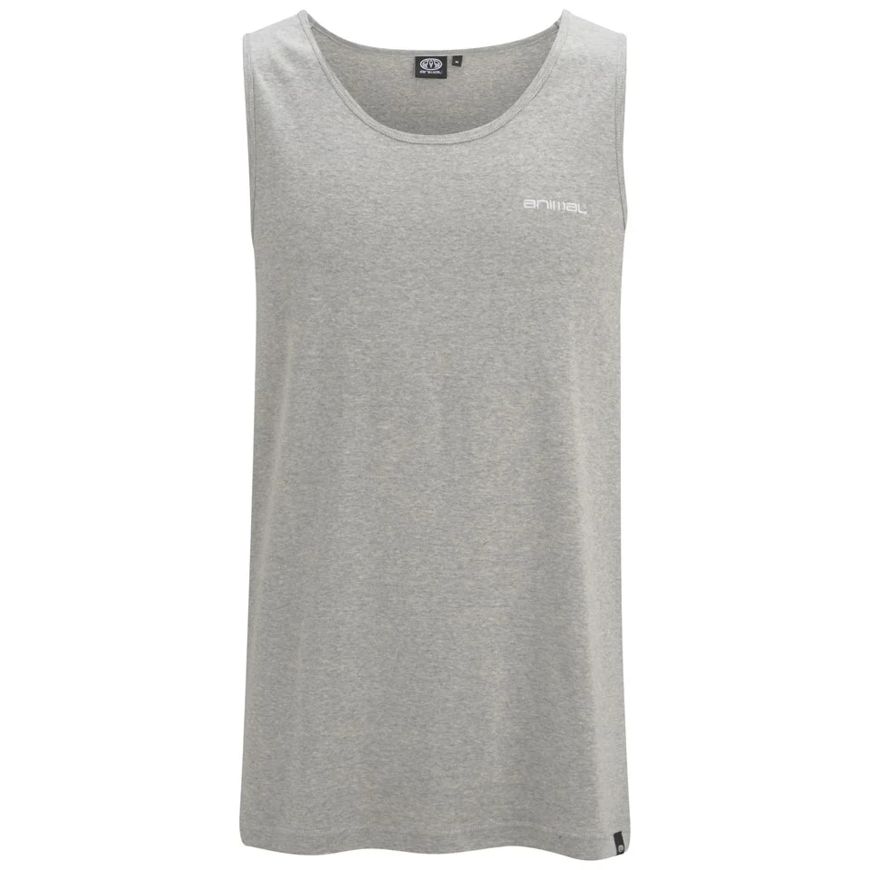 Animal Men's Yoshey Vest - Grey Marl - S - Grijs Afbeelding 1