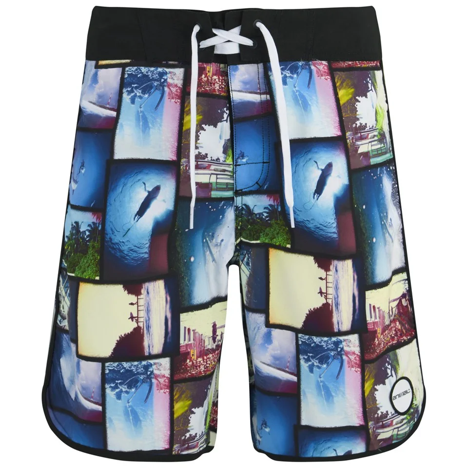 Animal Men's Boel Fixed Waist Boardshorts - Multi - W30 - Multi Afbeelding 1
