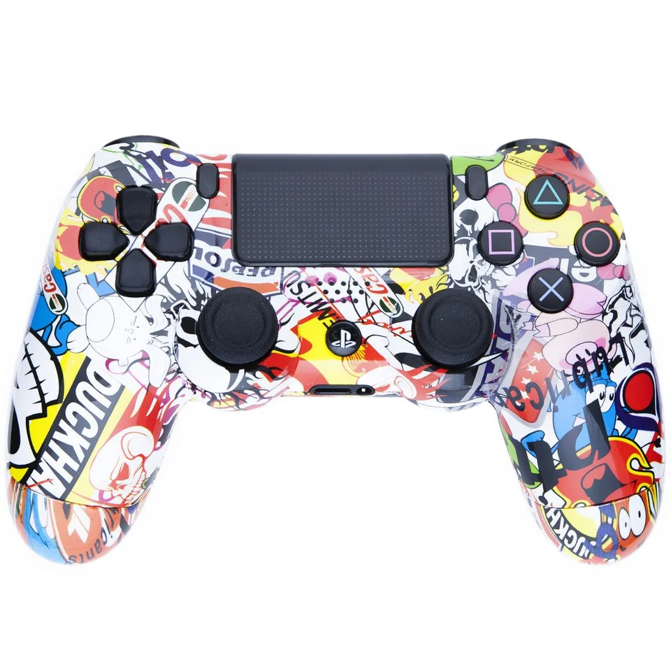 PlayStation DualShock 4 Custom Controller - Sticker Bomb Afbeelding 1