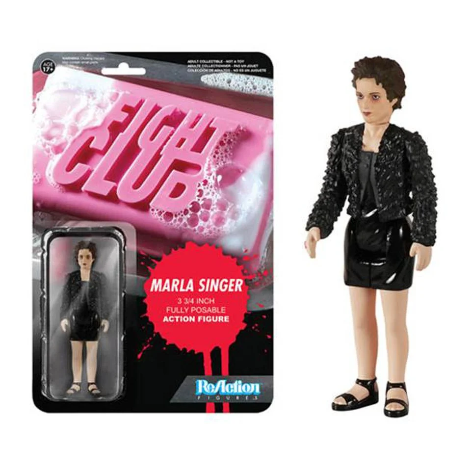 ReAction Fight Club Marla Singer 3 3/4 Inch Action Figure Afbeelding 1