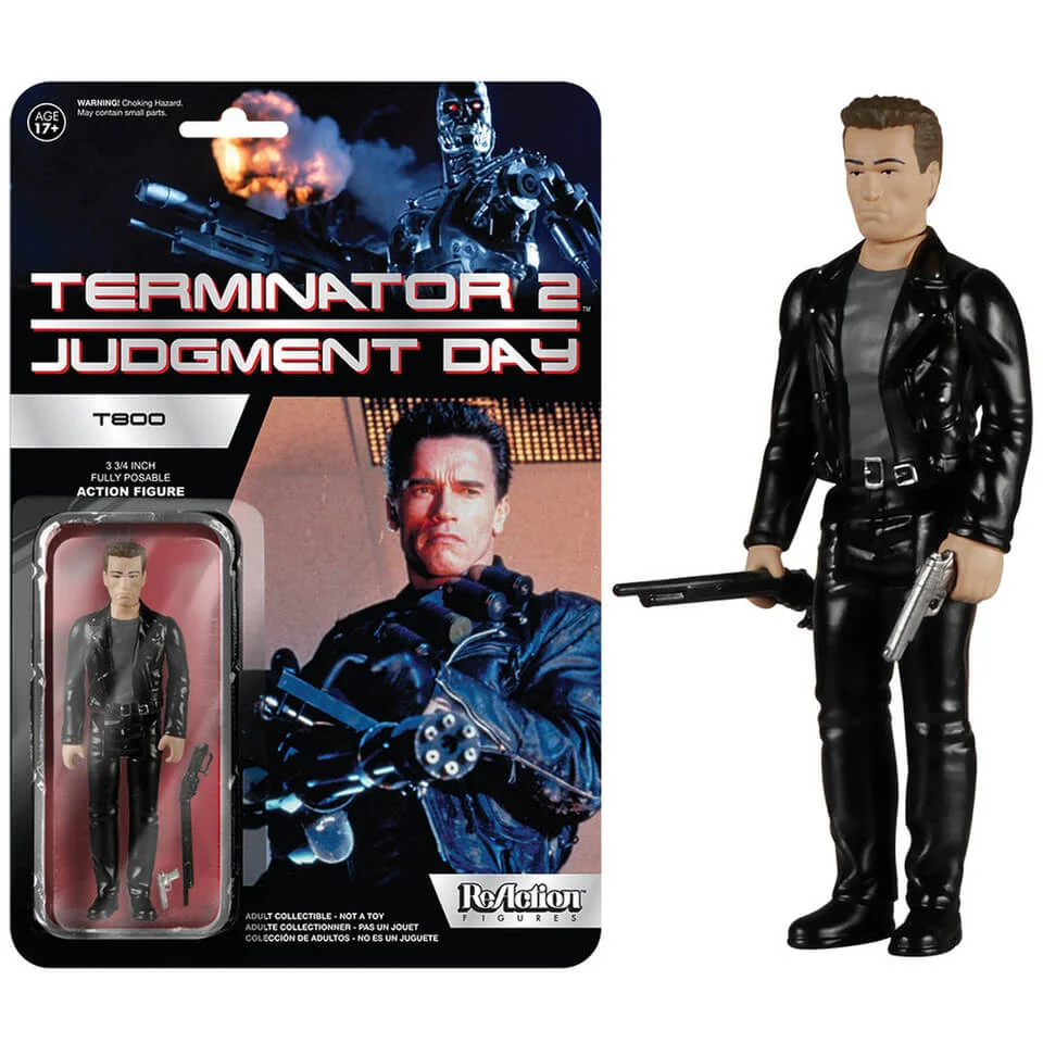ReAction Terminator 2 Terminator 3 3/4 Inch Action Figure Afbeelding 1