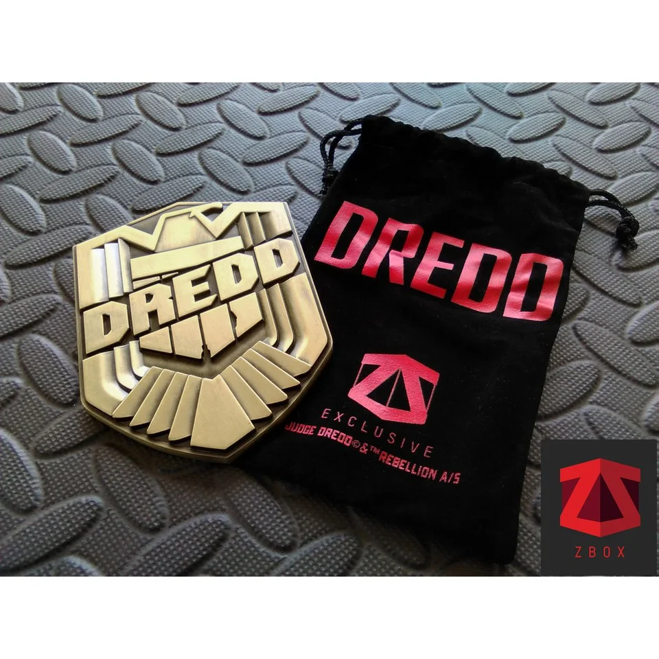 Dredd - Movie Badge Prop Replica Afbeelding 1