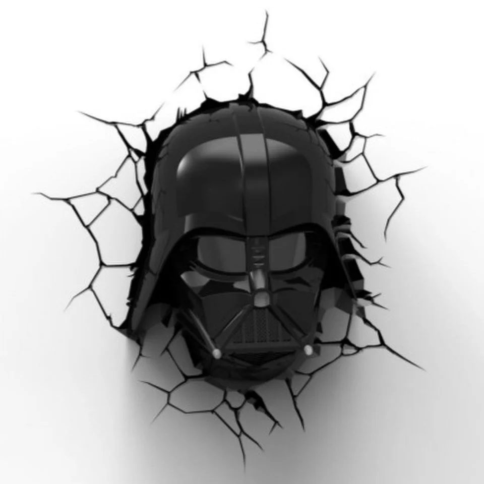 Star Wars Darth Vader 3D Wall Light Afbeelding 1