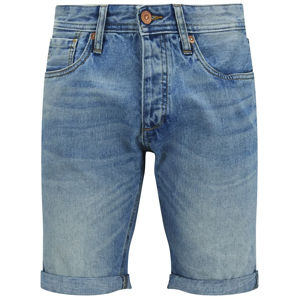 Jack & Jones Men's Rick Original Shorts - Light Blue - S - Blauw Afbeelding 1