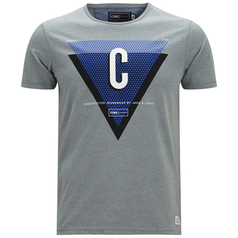 Jack & Jones Men's Core Now T-Shirt - Monument - S - Blauw Afbeelding 1