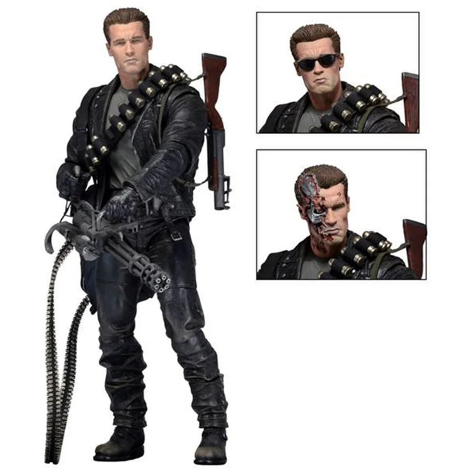 NECA Terminator 2 Ultimate Terminator T-800 7 Inch Action Figure Afbeelding 1