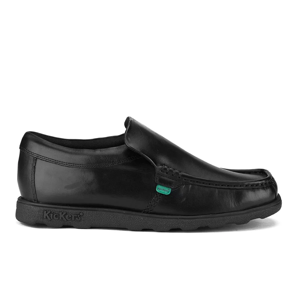 Kickers Men's Fragma Slip On Shoes - Black - UK 7 Afbeelding 1