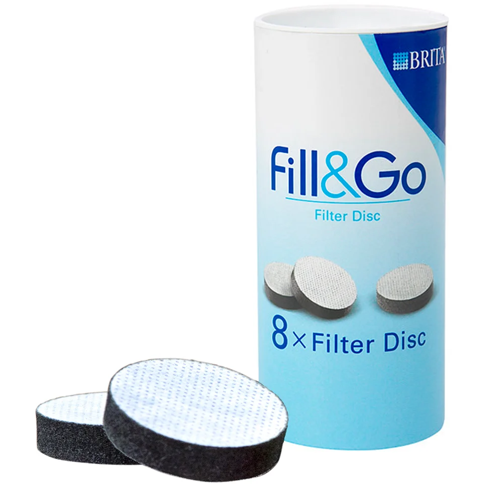 BRITA Fill & Go Filter Disks (8 stuks) Afbeelding 1