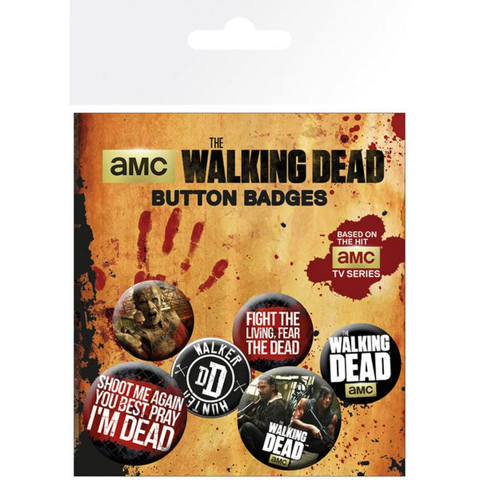 Walking Dead-citaten - buttonpakket Afbeelding 1