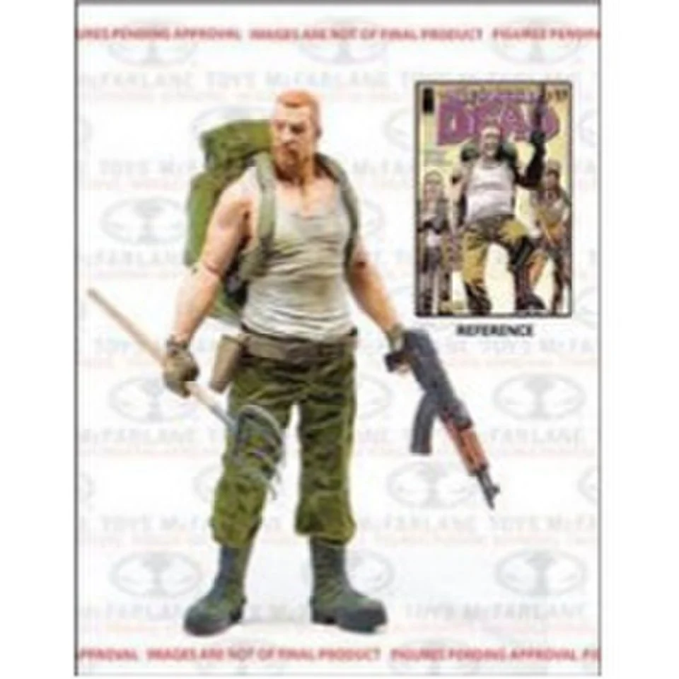 The Walking Dead Comic Series 4 Abraham Ford Action Figure Afbeelding 1