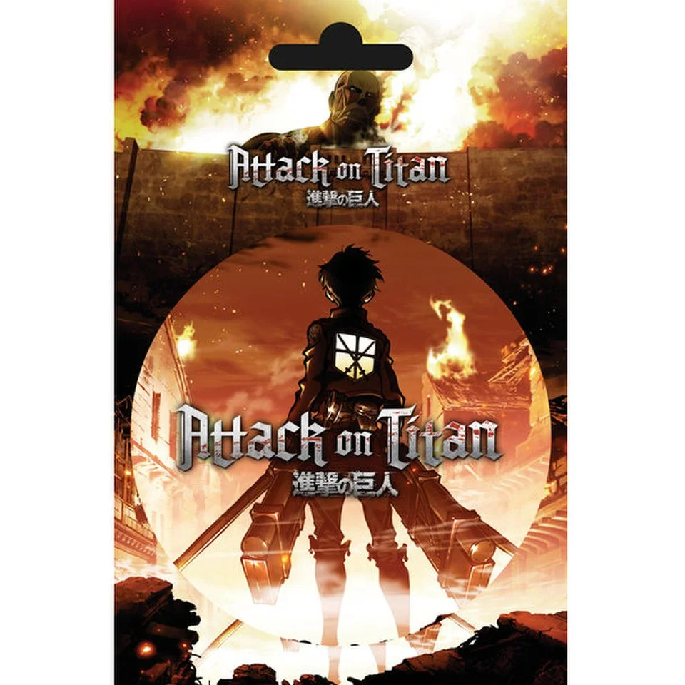 Attack on Titan Key Art- Sticker Afbeelding 1