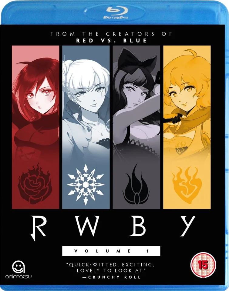 RWBY: Volume 1 Blu-ray Afbeelding 1