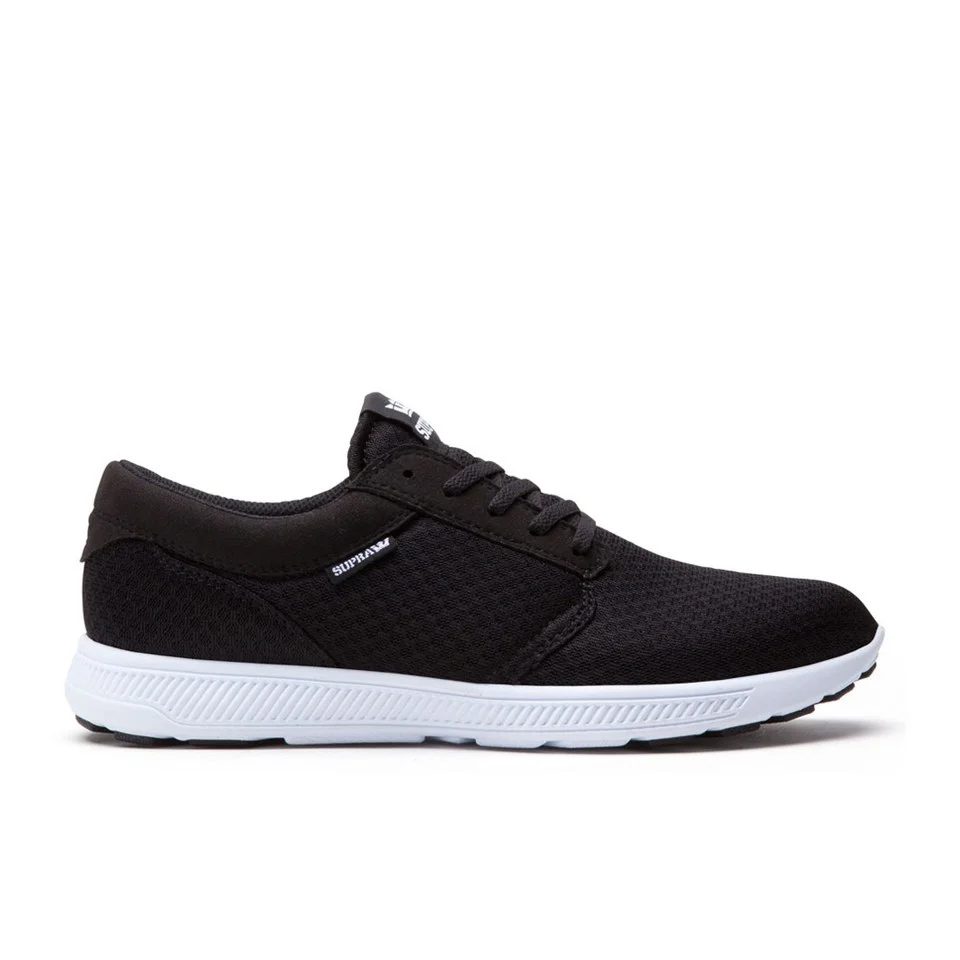 Supra Men's Hammer Run Trainers - Black/White - UK 6 - Zwart Afbeelding 1