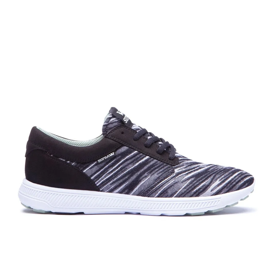 Supra Men's Hammer Run Trainers - Black Brushstroke - UK 6 - Zwart Afbeelding 1