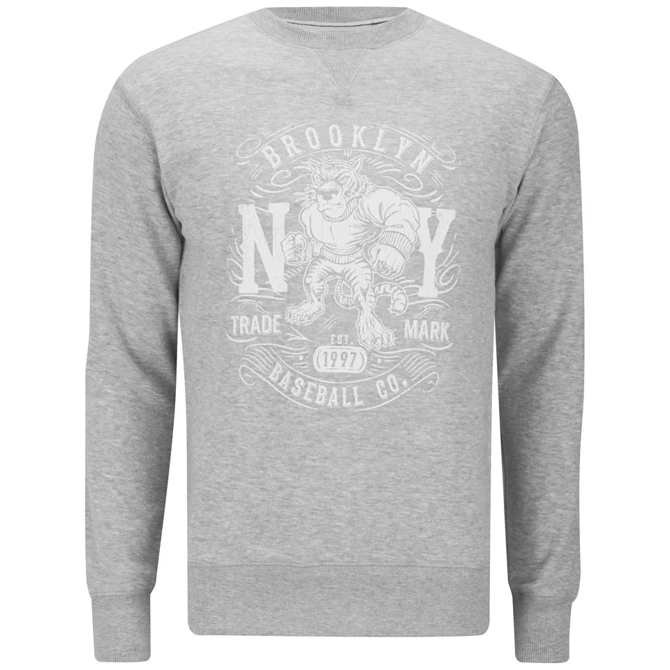 Tokyo Tigers Men's Sutter Sweatshirt - Grey Marl - S - Grijs Afbeelding 1