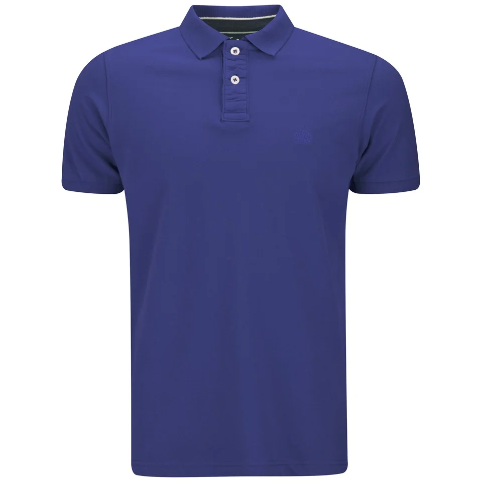 Pride & Soul Men's Lezandro Polo Shirt - Blue Enamel - S - Blauw Afbeelding 1