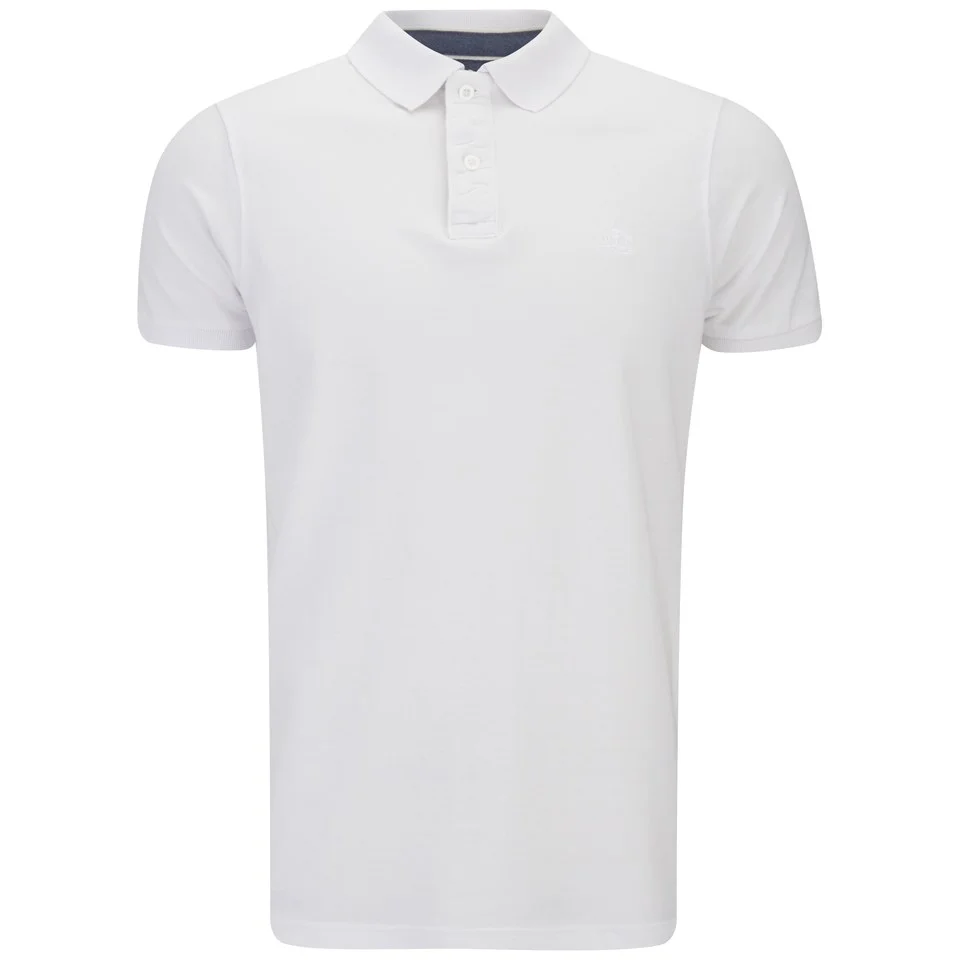 Pride & Soul Men's Lezandro Polo Shirt - White - S - Wit Afbeelding 1