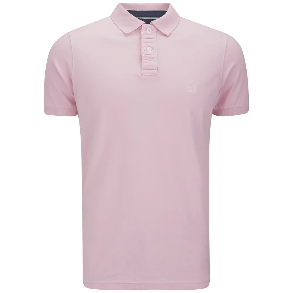 Pride & Soul Men's Lezandro Polo Shirt - Light Pink - S - Roze Afbeelding 1