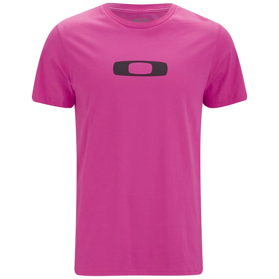 Oakley Men's Square Me T-Shirt - Fuchsia - S - Roze Afbeelding 1