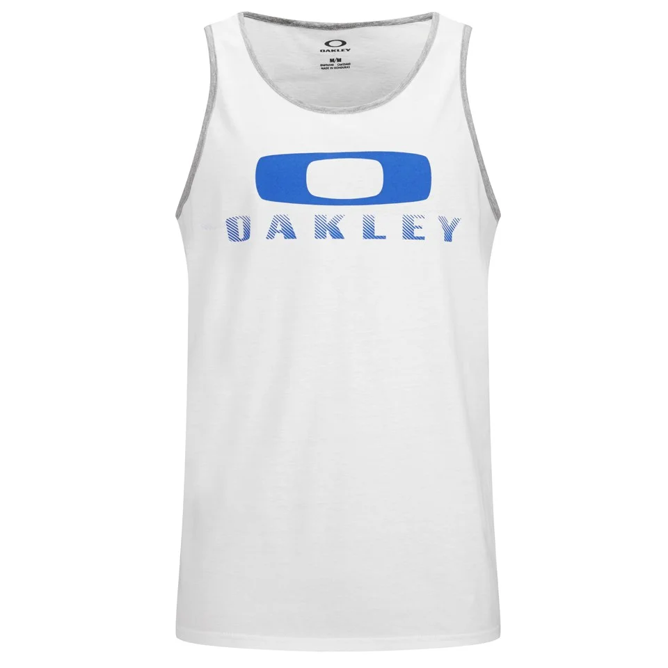 Oakley Men's SQ O Tank Top - White - S - Wit Afbeelding 1