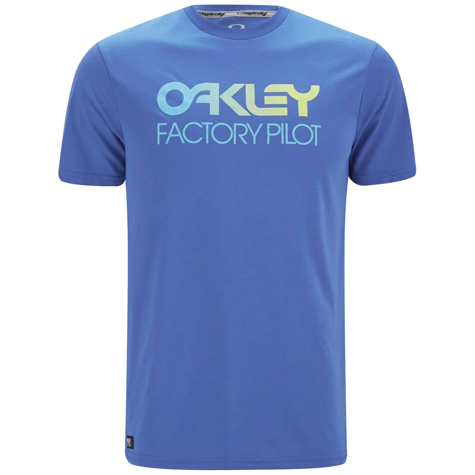 Oakley Men's Shifter T-Shirt - Blue - S - Blauw Afbeelding 1