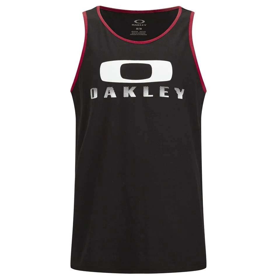 Oakley Men's SQ O Tank Top - Black - S - Zwart Afbeelding 1