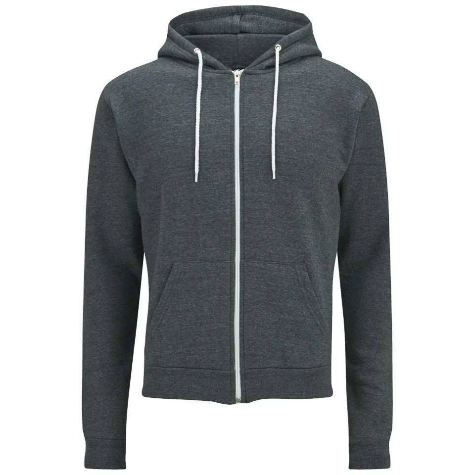 Soul Star Men's MSW Berkley Hoody - Charcoal - S - Grijs Afbeelding 1