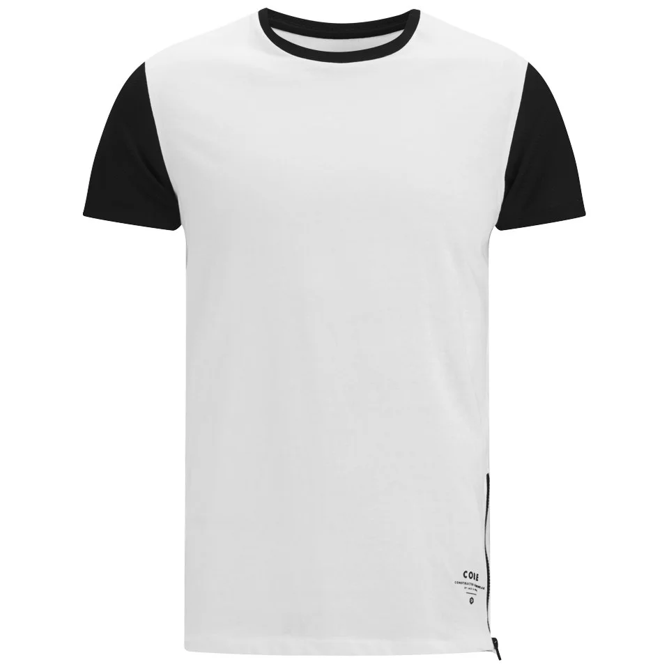 Jack & Jones Men's Core Clip Short Sleeve Crew Neck T-Shirt - White - S - Wit Afbeelding 1