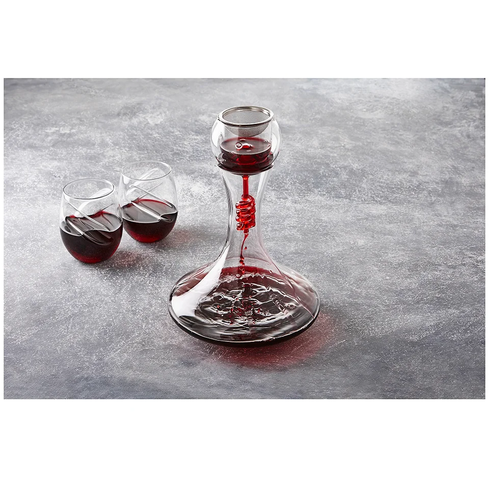 Twister Aerator and Decanter Set Afbeelding 1