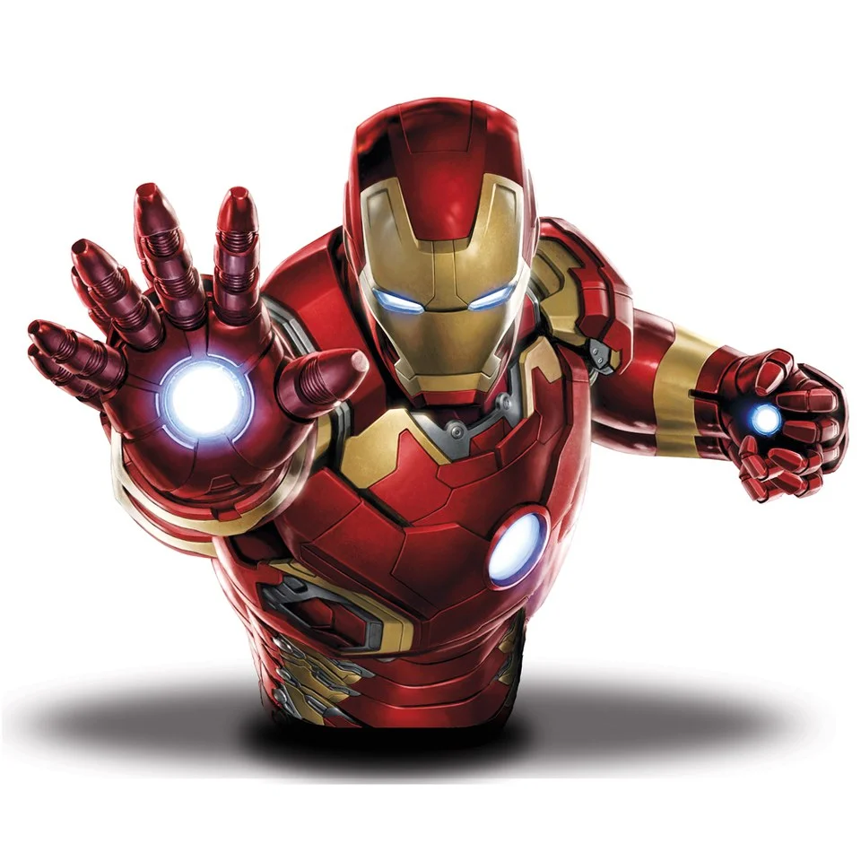 Marvel Avengers Age of Ultron Iron Man Bust Bank Afbeelding 1