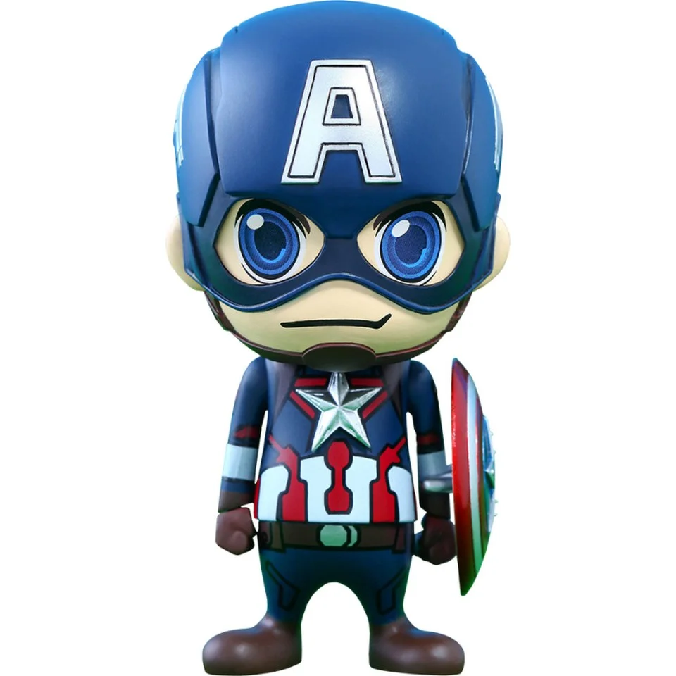 Hot Toys Marvel Avengers Age of Ultron Captain America Collectible Cosbaby Action Figure Afbeelding 1
