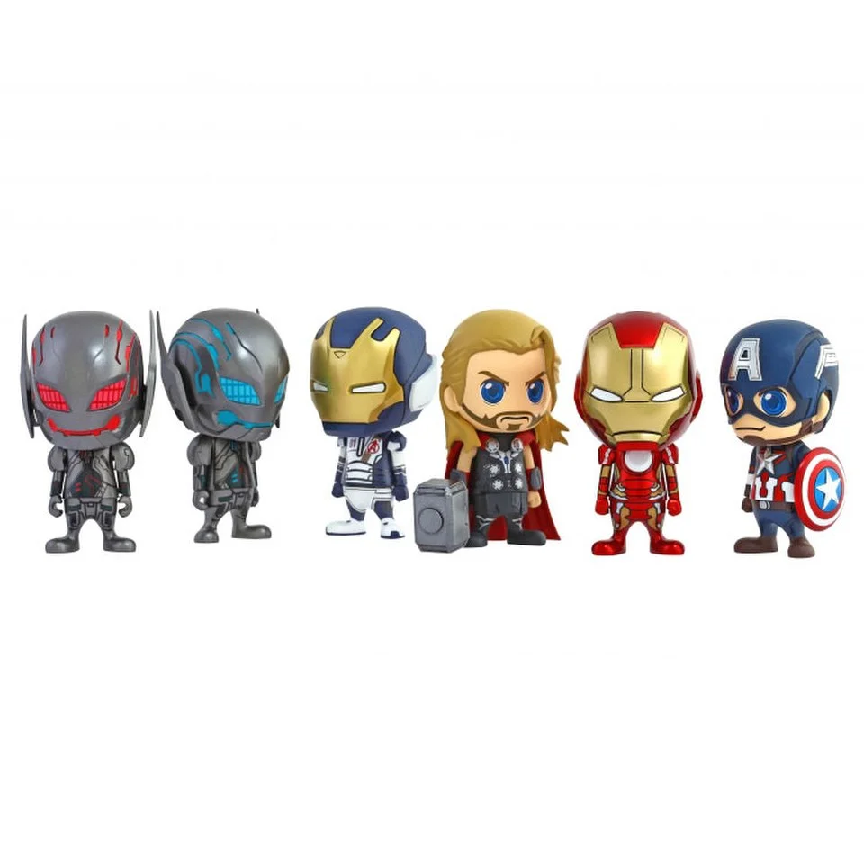 Hot Toys Marvel Avengers Age of Ultron Collectible Cosbaby Action Figures Set Afbeelding 1