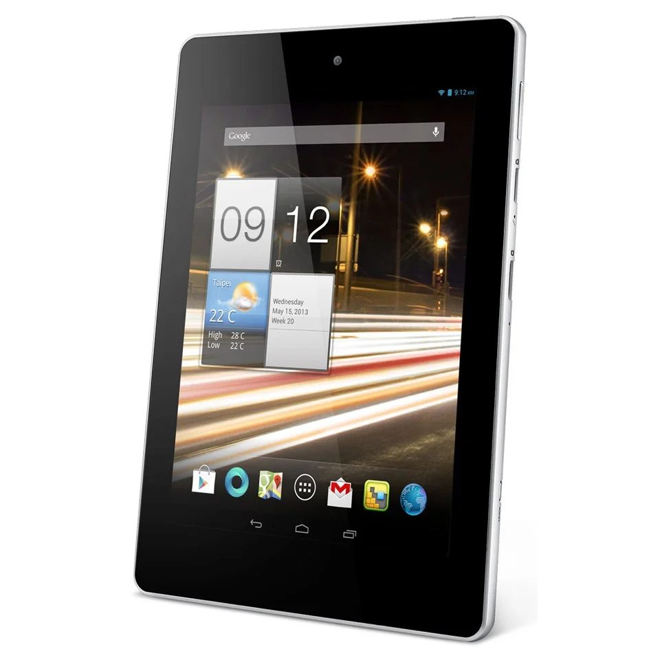 Acer Iconia B1-710 7 Inch Touch Screen Tablet with Webcam - Red Afbeelding 1