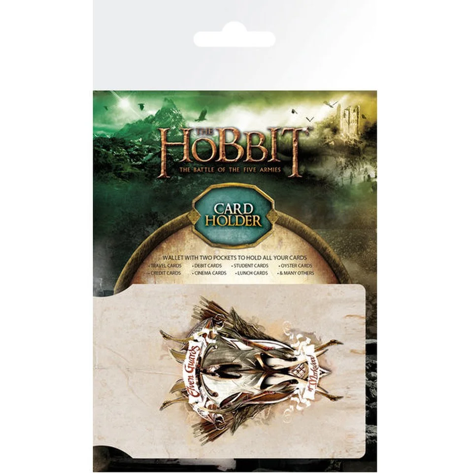 The Hobbit Battle of the Five Armies Crest Card Holder Afbeelding 1