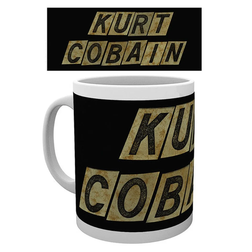 Kurt Cobain Name - Mug Afbeelding 1