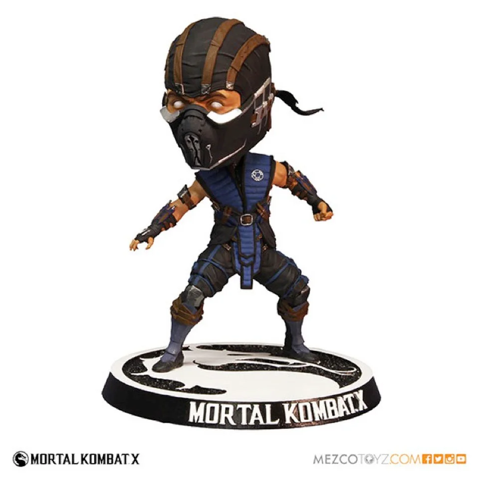 Mortal Kombat X Subzero Bobble Head Action Figure Afbeelding 1