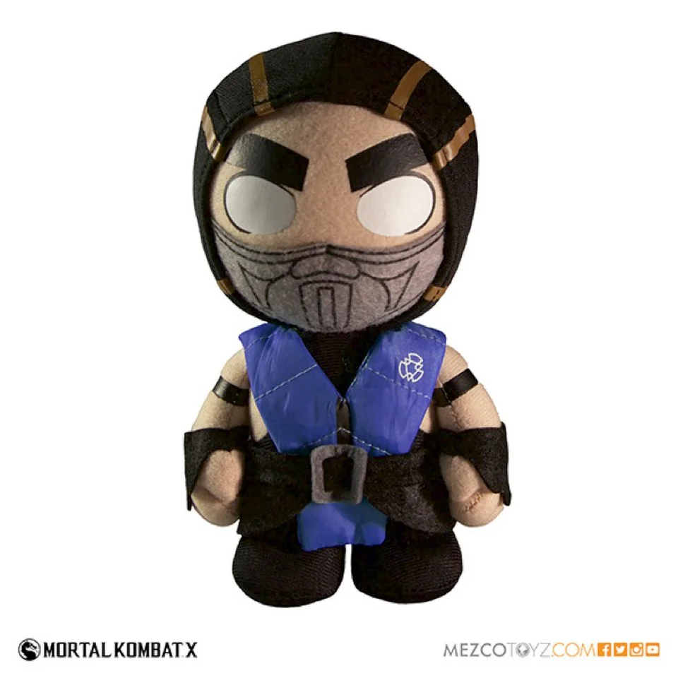 Mortal Kombat X Subzero Plush Figure Afbeelding 1