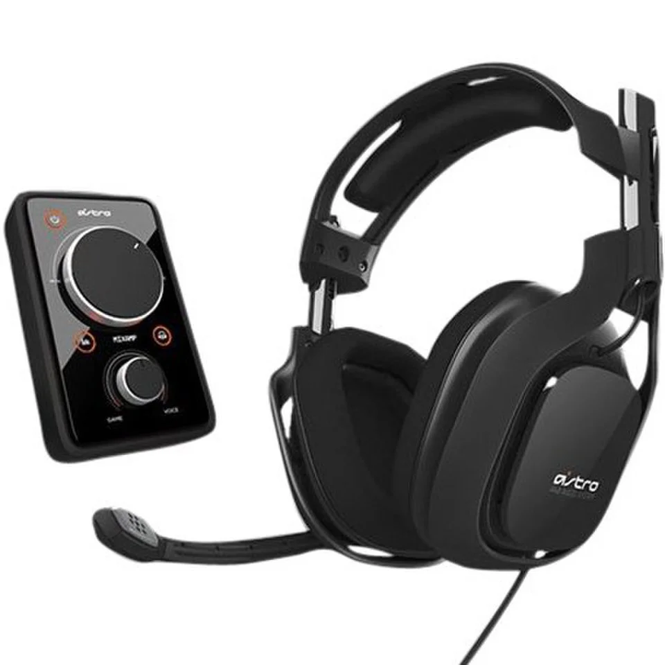 ASTRO Gaming A40 Wired Headset - Black (Xbox One, PS4, Xbox 360, PS3, PC) Afbeelding 1