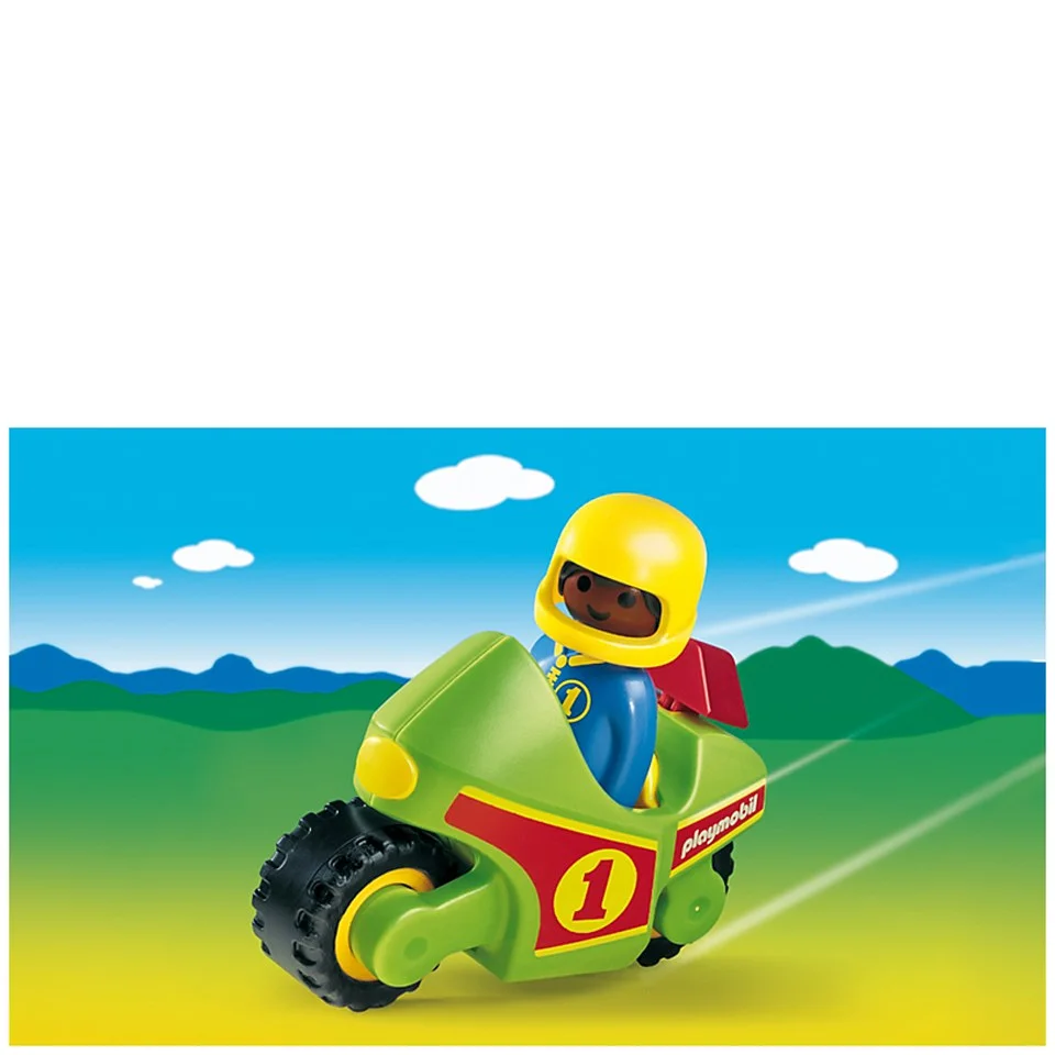 Playmobil 1.2.3 Motor Bike (6719) Afbeelding 1