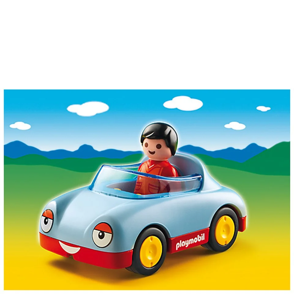 Playmobil 1.2.3 Convertible Car (6790) Afbeelding 1