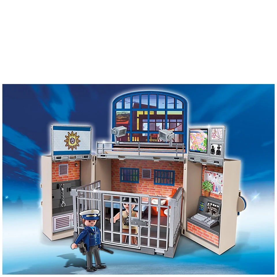 Playmobil Police My Secret Police Station Play Box (5421) Afbeelding 1