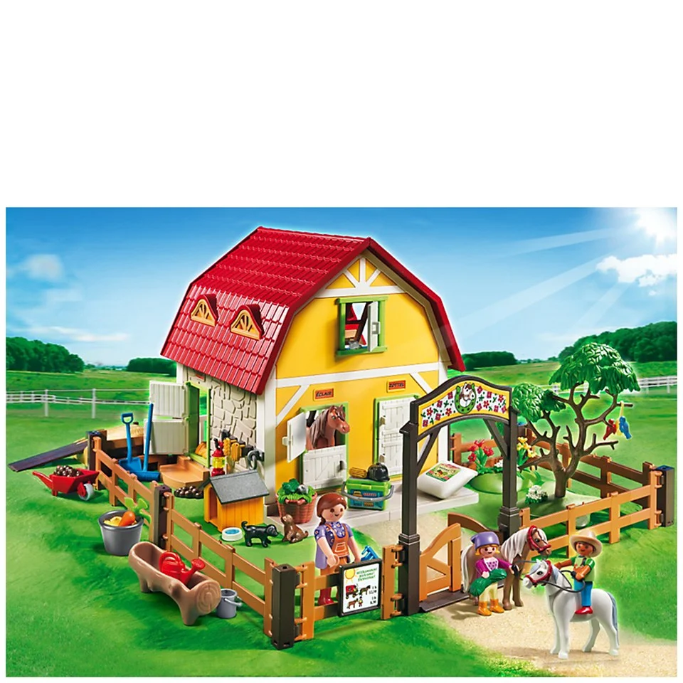 Playmobil Horse Farm Childrens Pony Farm (5222) Afbeelding 1