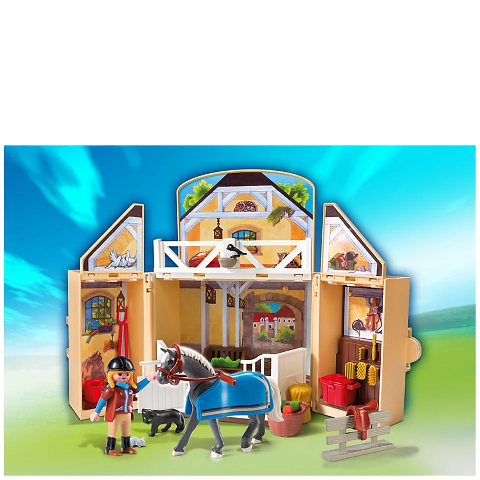 Playmobil Horse Farm My Secret Pony Farm Play Box (5418) Afbeelding 1