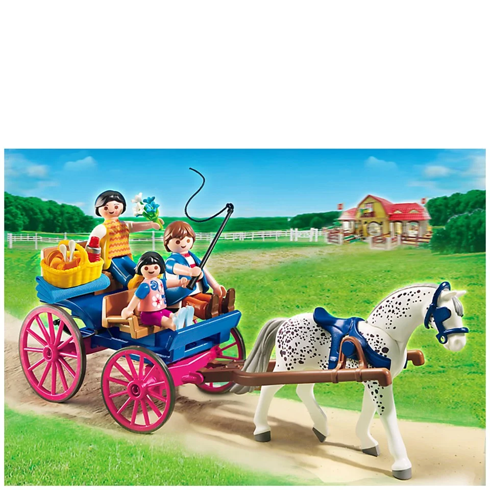 Playmobil Horse Farm Horse Drawn Carriage (5226) Afbeelding 1