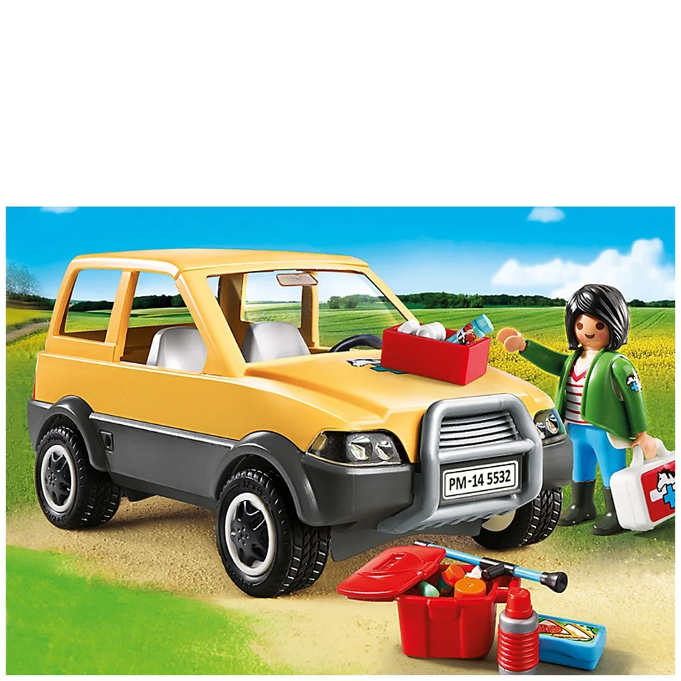Playmobil Vet Clinic Vet with Car (5532) Afbeelding 1